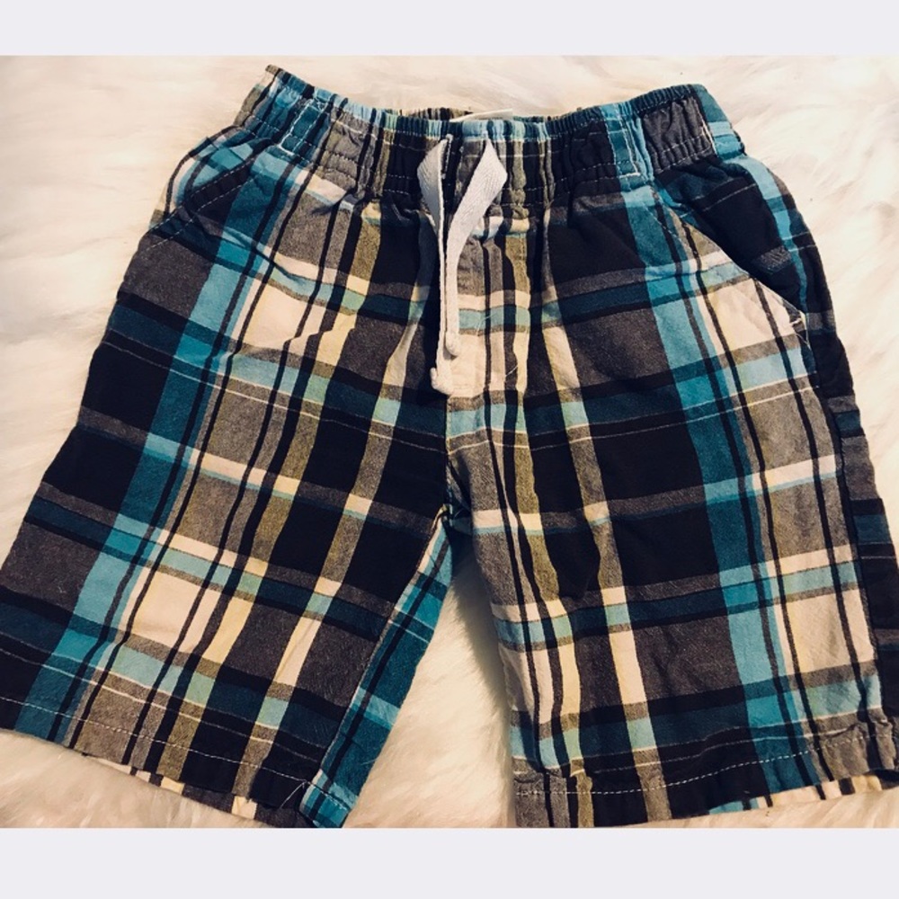 24 Month Boy Plaid Shorts
